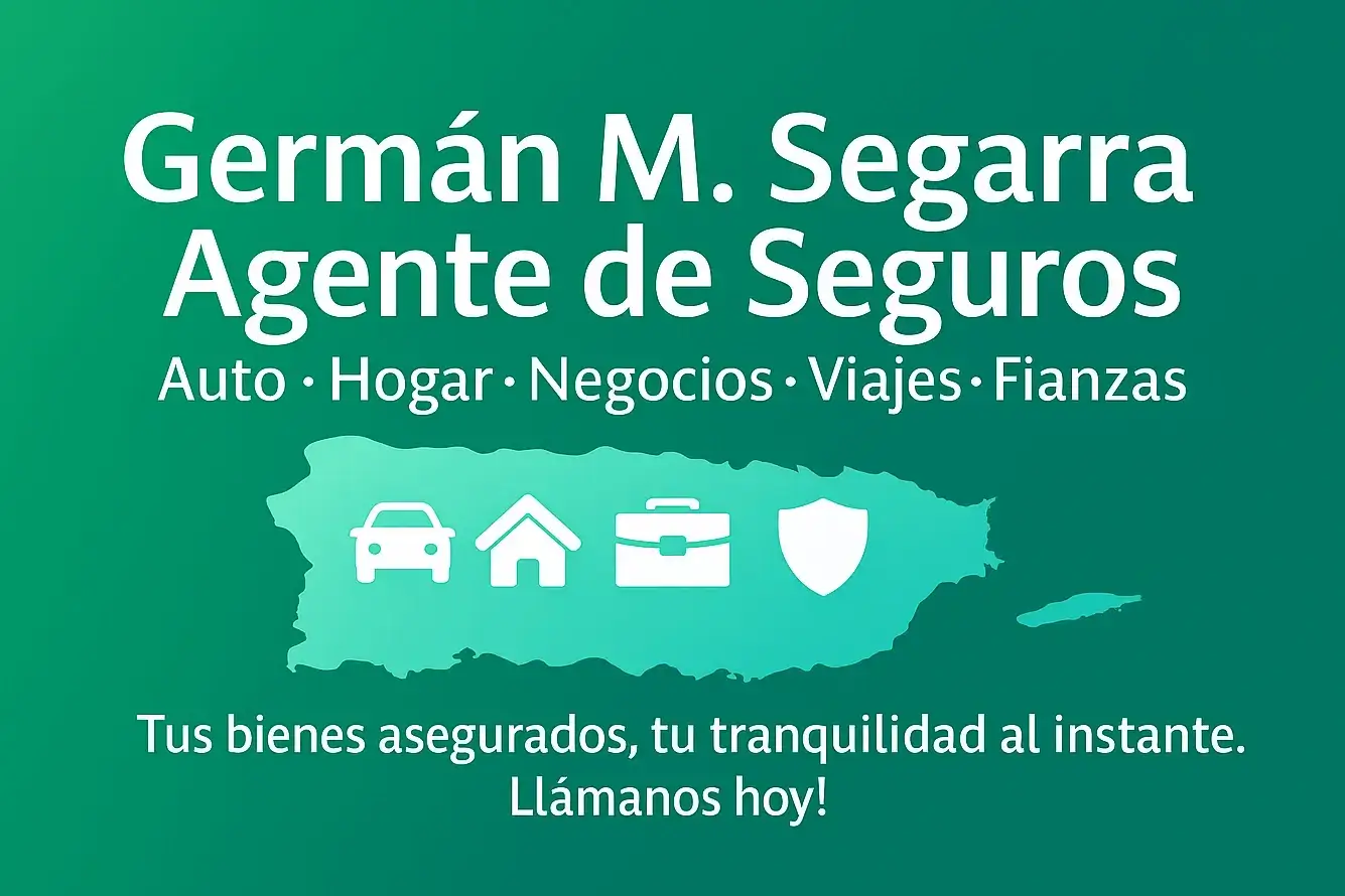 Cotizar seguro de auto, hogar, negocio, viaje y fianzas en Puerto Rico